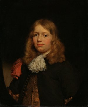 Portrait of a young Man, 1670-1680 (oil on panel)