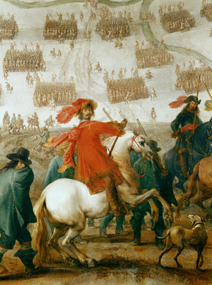 Fieldmarshal Octavio Piccolomini, Commander of the Imperial troops during the Thirty Years War … (oil on canvas)