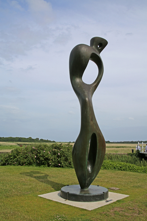 Snape : Henry Moore art at Snape (photo)