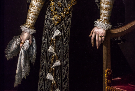 Portrait of Anne of Austria, 1575 (oil on canvas)