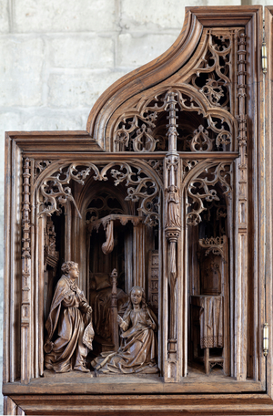 Altarpiece of the Paris Church, Onze-Lieve-Vrouw-Lombeek, Roosdaal, Belgium, 1525-35 (wood)