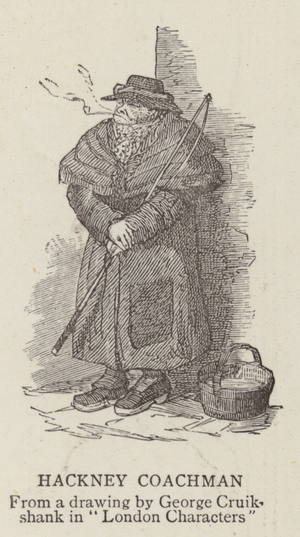 Hackney Coachman (engraving)