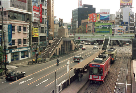 Tramway in Nagasaki (1999) (photo)
