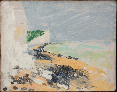 Beach, Birling Gap, c. 1975 (Oil on board)