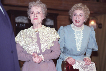 Oslo19920325: The play "Arsenic and old lace" is set up at Oslo New Theater- with …, 1992 (photo)