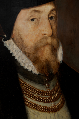 Sir Thomas Gresham (c. 1518-1579), c.1518-79 (oil on panel)