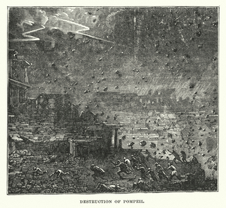 Destruction of Pompeii (engraving)