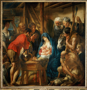L' Adoration des bergers - Adoration of the shepherds ...
