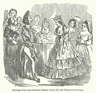 Marriage of his Most Gracious Majesty Henry III and Eleanor of Provence (engraving)