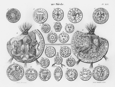 XIVe Siecle (engraving)
