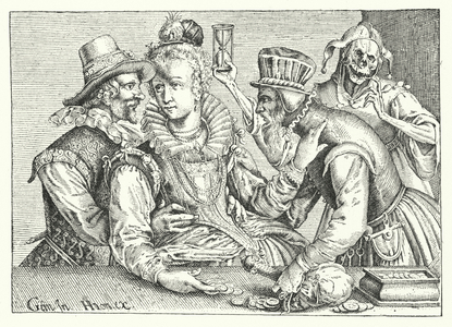 True and False Love (engraving)
