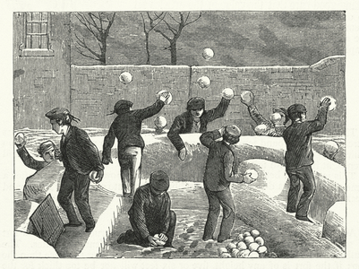 Snowball Fight (engraving)