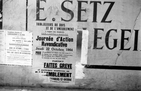 Ateliers d'artisans parisien 1965