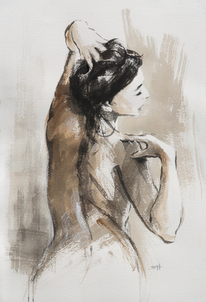 Expression, 2016 (w/c on paper)