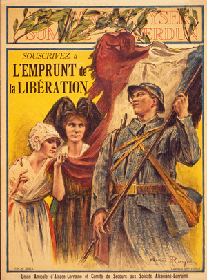 Souscrivez à l'Emprunt de la Libération, c.1917 (colour litho)