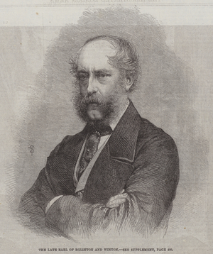 The late Earl of Eglinton and Winton (engraving)
