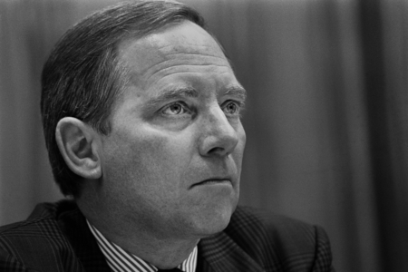 Germany Bonn 15 02 1989 Archive No 03 29 01a Wolfgang Schaeuble Head …, 1989 (photo)