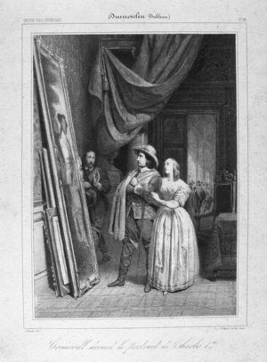 Oliver Cromwell (1599 - 1658), 19th century (engraving)