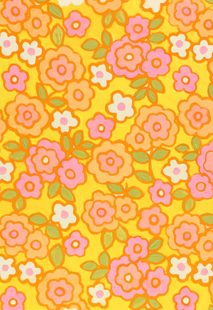 Textile Design, 1960s (tempera on paper)