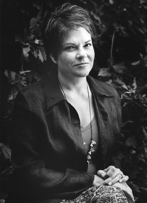Rosanne Cash, New York City, 2001 (b/w photo)
