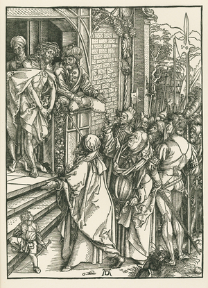 Ecce Homo, c.1498 (woodcut)