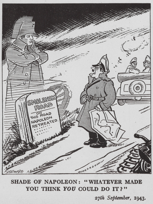 Strube WW2 cartoon (litho)