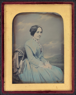 Portrait of a Woman,c. 1845 (photo)