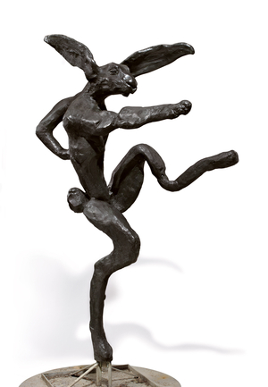 Nijinsky Hare, 1985 (bronze)