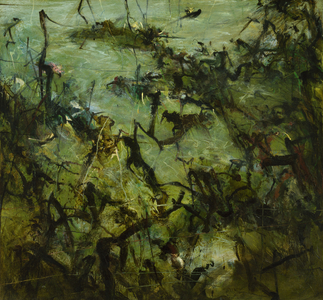 Pine Island Bayou Blues, 1978 (acrylic on canvas)