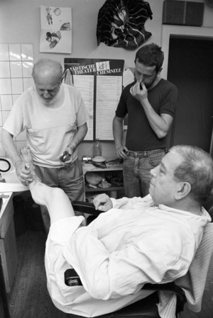 Wolfgang Sörgel 27 06 1991, Chemnitz, Zieschestrasse 28, Kunst, Kultur ..., 1991 (photo)