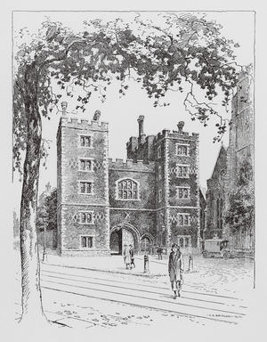 Lambeth Palace (litho)