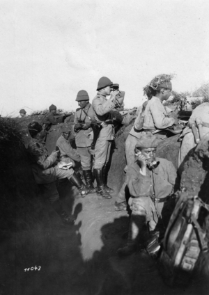 I. WK - Palestine Front - Turkish Position (photo)