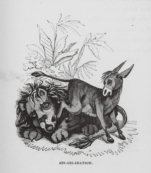 Ass-ass-ination (engraving)