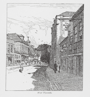 West Wycombe (litho)