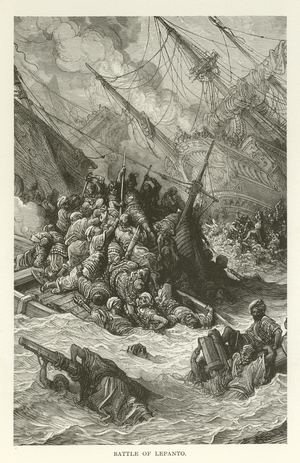 Battle of Lepanto (engraving)