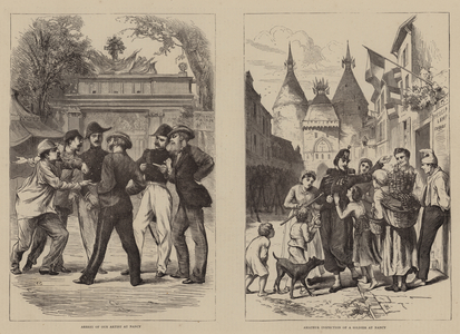 Scenes in Nancy (engraving)