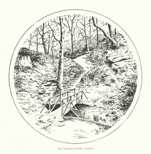 Ecclesbourne Glen (litho)