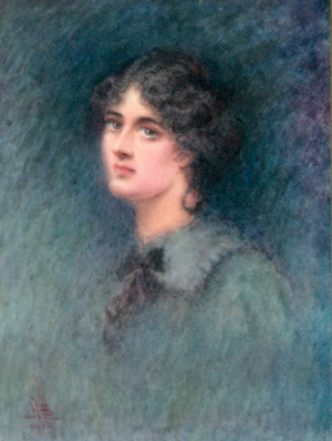 Lord Ormont And His Aminta: Aminta (colour litho)