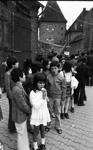 DEU, Germany, Hattingen: The annual festival at the castle Kemnade …, 1974 (photo)