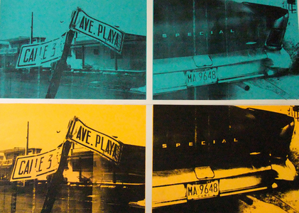 Havana 2, 2013 (screen print on paper)