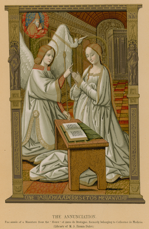 The Annunciation (chromolitho)