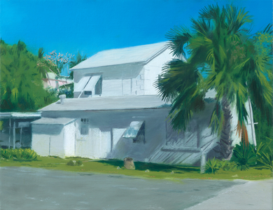 Bahamian House, 2019 (oil on linen)