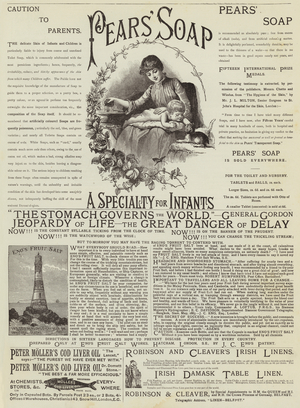 Page of Advertisements (engraving)