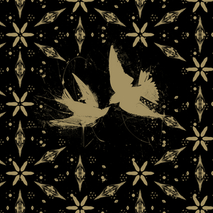 Goldbirds, 2014 (Collage on canvas)