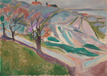 Landscape, Kragero, 1912 (oil on canvas)
