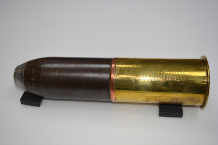 German Shell from the East Africa Campaign, 1916-17 (photo)