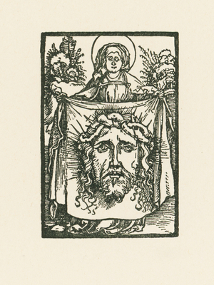 Saint Veronica, 1503 (woodcut)