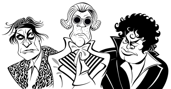 Trio of French revolutionary leaders, 2019 (digital)