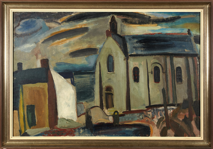 Gardenstown, c.1930 (oil on canvas)