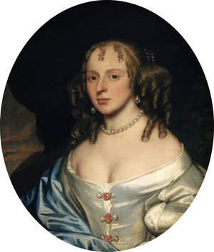 Lady Byrne, née Warren (oil on canvas)
